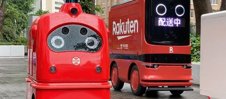 ついに自動配送ロボットが日本でも！！
