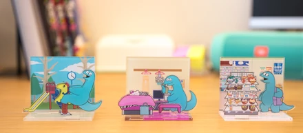 キャラクターグッズのおしごと解説②～アクリルキーホルダー＆アクリルスタンド～