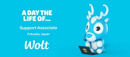 学生スタッフ💙Wolt福岡サポートアソシエイト