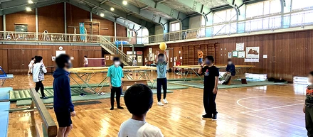 1年ぶりのイベント「アオイスポーツに行こう」運動を介したコミュニケーション