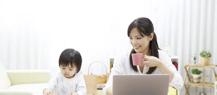 クリエイティブの仕事と子育て～在宅ワークでスキルアップ