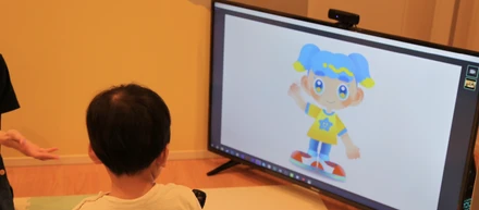 保育園にケイティがやってきた！！