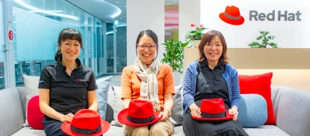 Red Hatのオープンでフラットな文化の背景には、属性や価値観などにとらわれない、真のダイバーシティがありました。