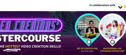 Video Creators' Mastercourse (feat. Nas Daily) Launches Today!