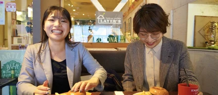 姉妹愛が過ぎる！女子社員(先輩後輩)にインタビュ〜！大変なことや、フレックス制について教えて！