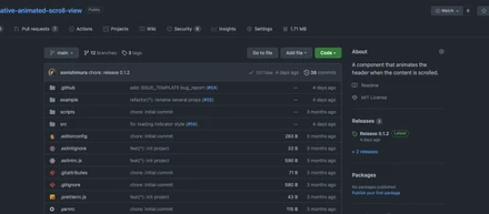 react-native用のOSSを公開しました