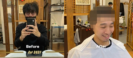 会社で散髪代を出してくれるというので、イケてるBarber Shopに行ってきました！