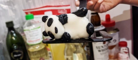 同期と動物白玉パーティをしました
