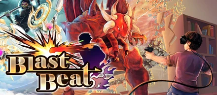 VRリズムアクションゲーム「Blast Beat」Steamにて2022年1月14日（金）より発売
