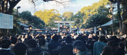 明治神宮に2022年の初詣、行ってきました。