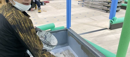 防水も行います。