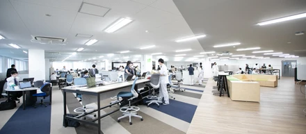 タケショー自慢のワンフロアオフィス