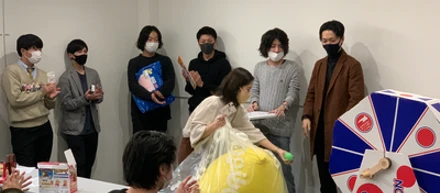 【12月度】「表彰式、ビンゴ＆巨大ガラポン大会」を開催しました
