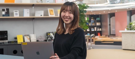 デザイナー3年目の若手社員が将来想い描く、「ありがとうと言われるデザイナー」とは？