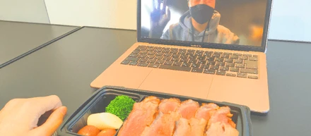 Zoomランチ面談時のUber Eats奢ります。