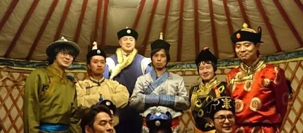 モンゴルづくしの忘年会＆社長の誕生日パーティ！