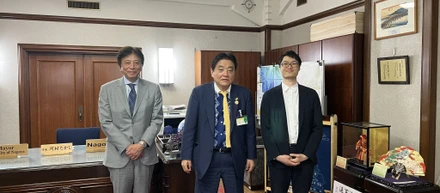 河村たかし名古屋市長にご挨拶しました。