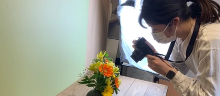 【仕事紹介・生花事業】～花撮影～