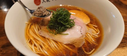 【入鹿TOKYO 六本木】ポルチーニ醤油らぁ麺