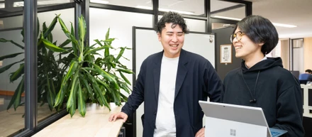 社内は雰囲気良し◎風通し良し◎