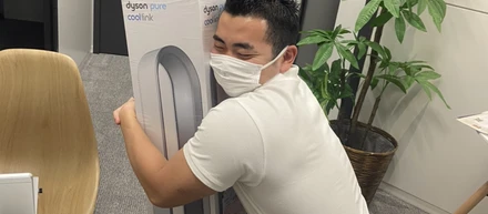 【vol.1】夏到来？Dysonの到着に喜ぶ 新卒１年目もーとん