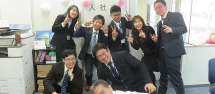 入社日から和やかに！第1期生入社式