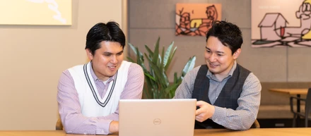 社員一人ひとりのキャリアアッププランを支援しています