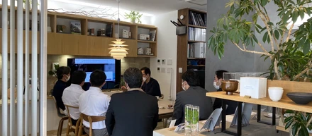 北海道から、企業訪問。