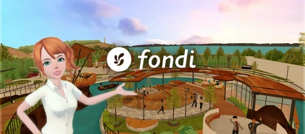 私たちが運営する英会話メタバース「fondi」について