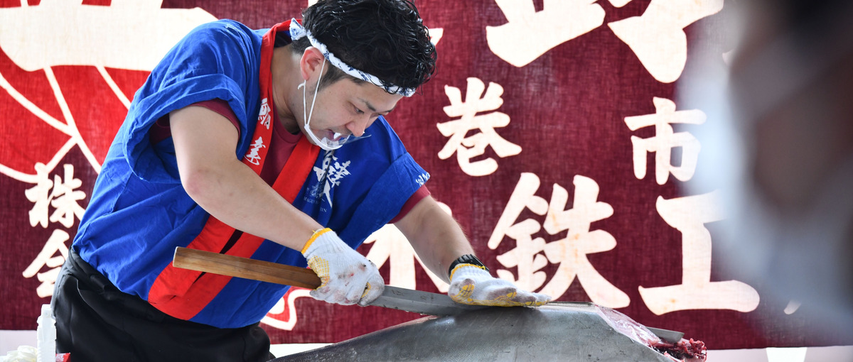 日本全国、世界にマグロ解体ショーを一緒に販売してくれる営業スタッフ募集！！