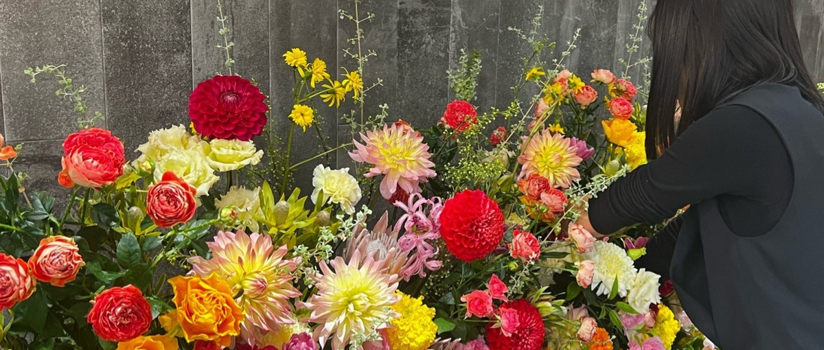 ～働きがいのある企業認定～ 花で空間を演出する、クリエイティブデザイナー