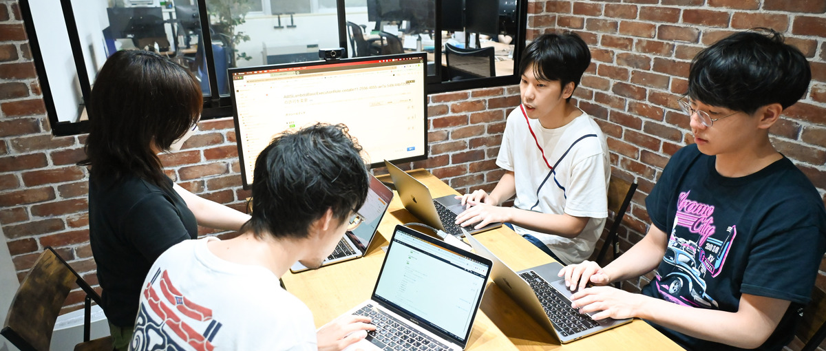 様々な領域の社内勉強会が多く、切磋琢磨できる環境でレベルアップ！