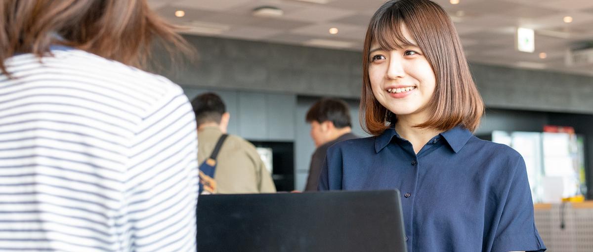 企業内カフェ運営でキャリアアップが叶う！公私共に充実させている先輩多数^^