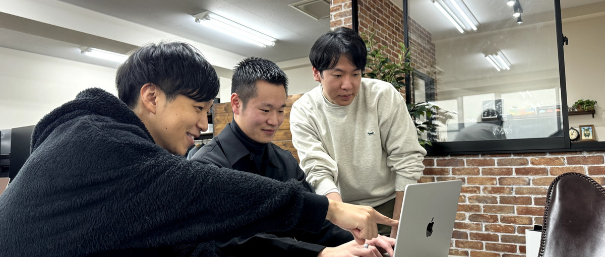 客先常駐ほぼなし！自社だからこそ相談しやすい環境を意識してます！