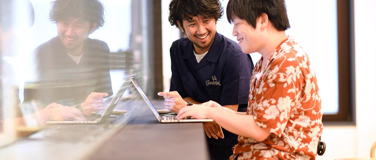 100%自社内開発！上流から全ての工程に携われる開発に集中した環境