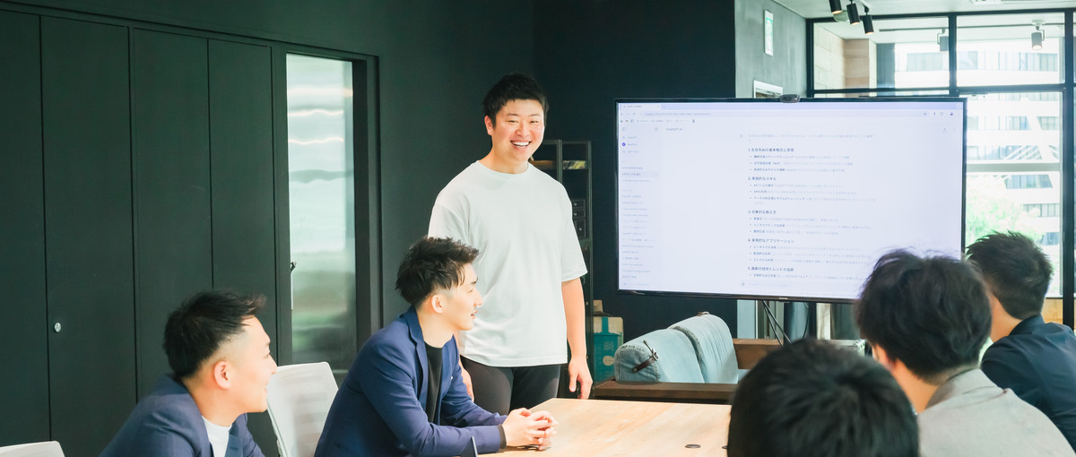 AIを企業にコーチングする弊社研修のセールスポジションの募集！