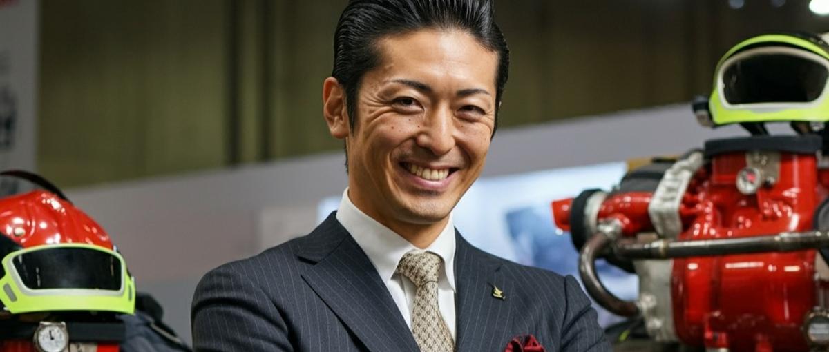 ボタン一つにもこだわる！安全性を追求する消防装備メーカーの顔を持つ専門商社