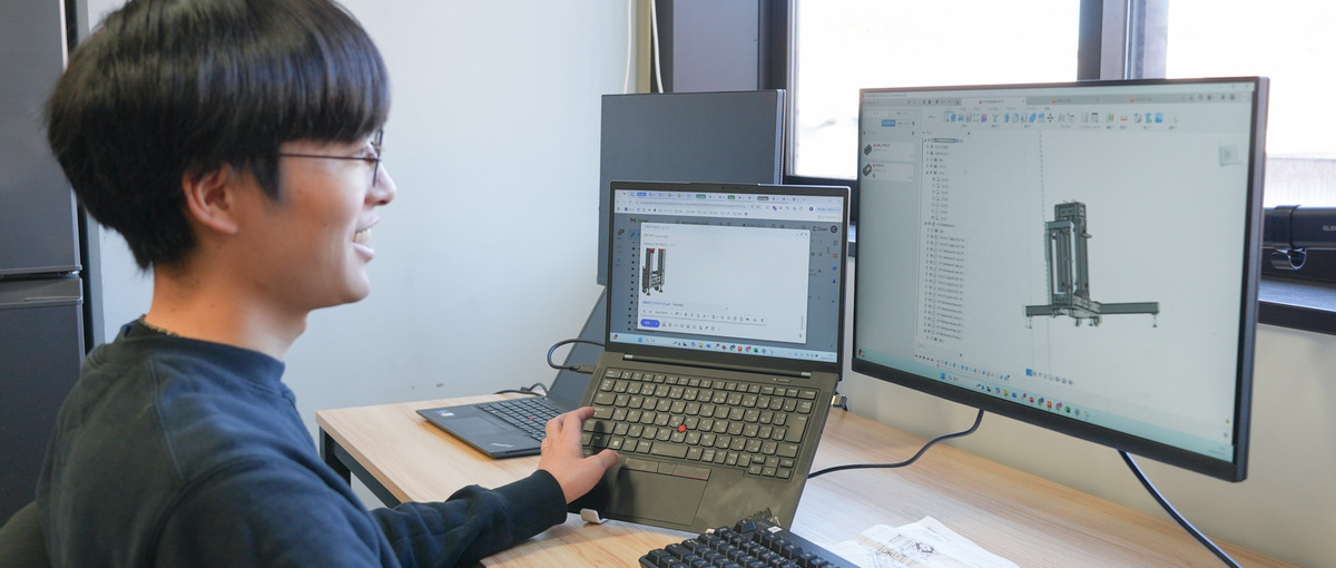 量産体制構築に向けコンパクトなロボットの機械設計がしたいエンジニアを募集！