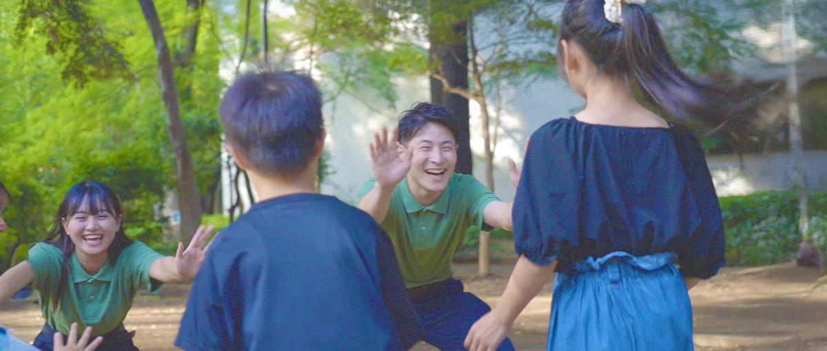 こどもと一緒にアクティビティを楽しみながら働けます！