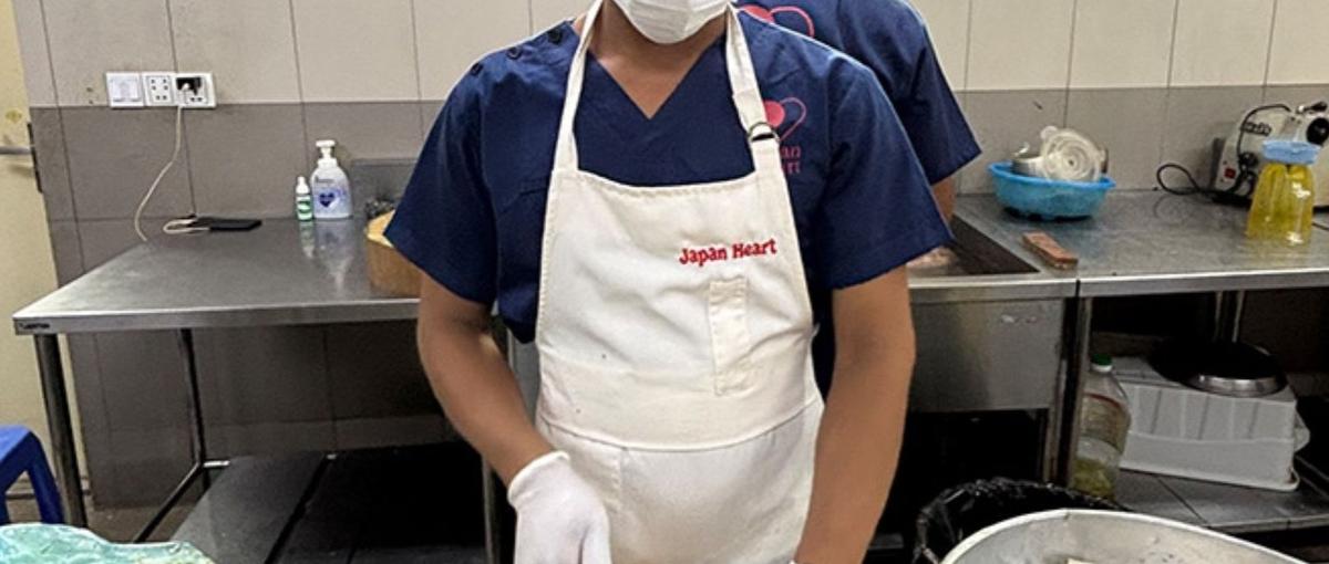子どもたちの医療を"食"で支える！カンボジア病院給食調理スタッフを募集！