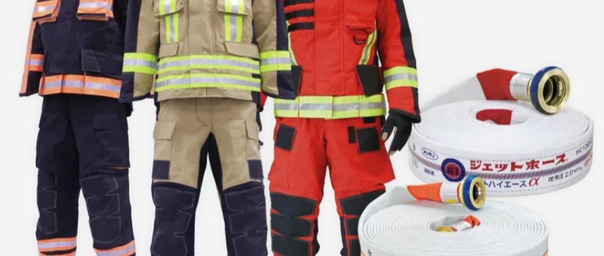 製品の提供だけでなく、その使い方や知識を消防士の方々に伝える研修やサポート