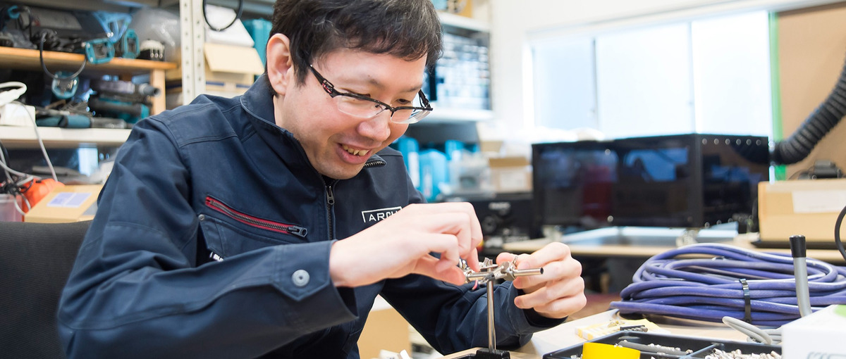 ラボスペース完備！アイデアを即形にできる環境で、次世代のものづくりに挑戦！