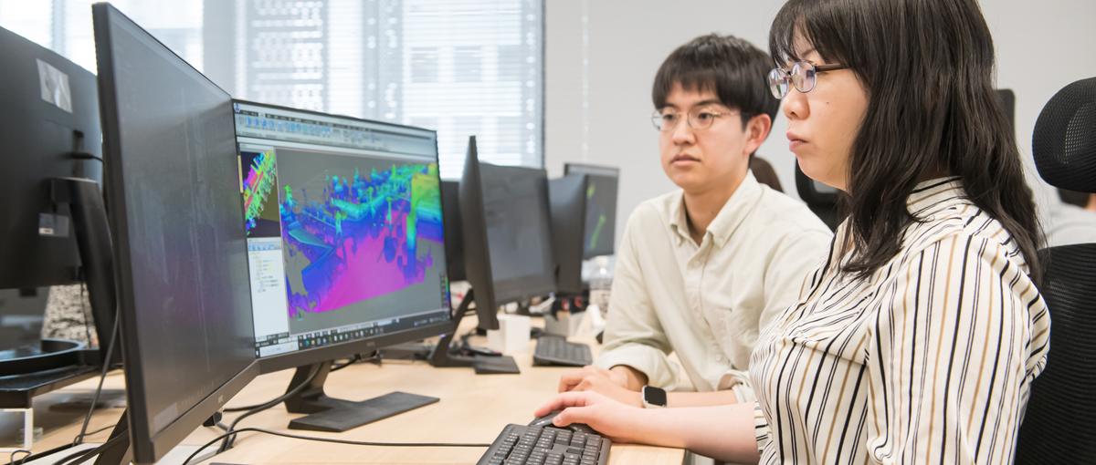 地図データのモデリング・ノイズ除去業務｜3D技術を活かして業界革新