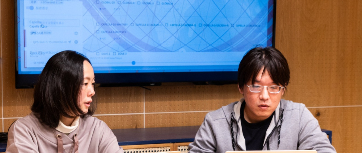 ビジネスに衛星データを浸透させるフロントエンド・バックエンドエンジニア