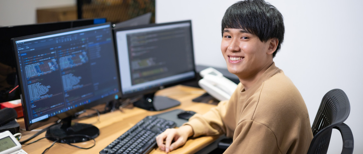 PHPを使った自社開発！