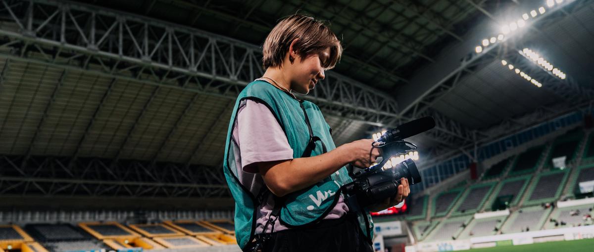 スタジアムでの熱狂をサポーターへ届ける。サッカー班の映像クリエイター募集！
