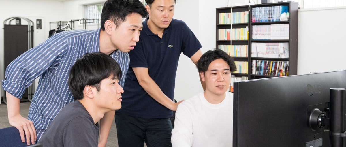 少数精鋭だからこそ、社長や事業部長に質問やアドバイスをもらえる環境です！！