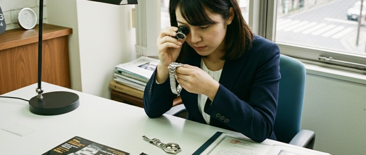 ブランド腕時計の査定｜知識ゼロからスタート可｜コツコツ作業できる方を募集！