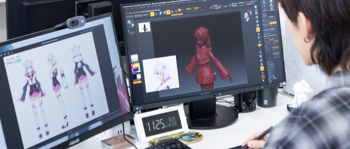 アバター、動物、アニメーション。多彩な3D表現に挑める環境がありました！