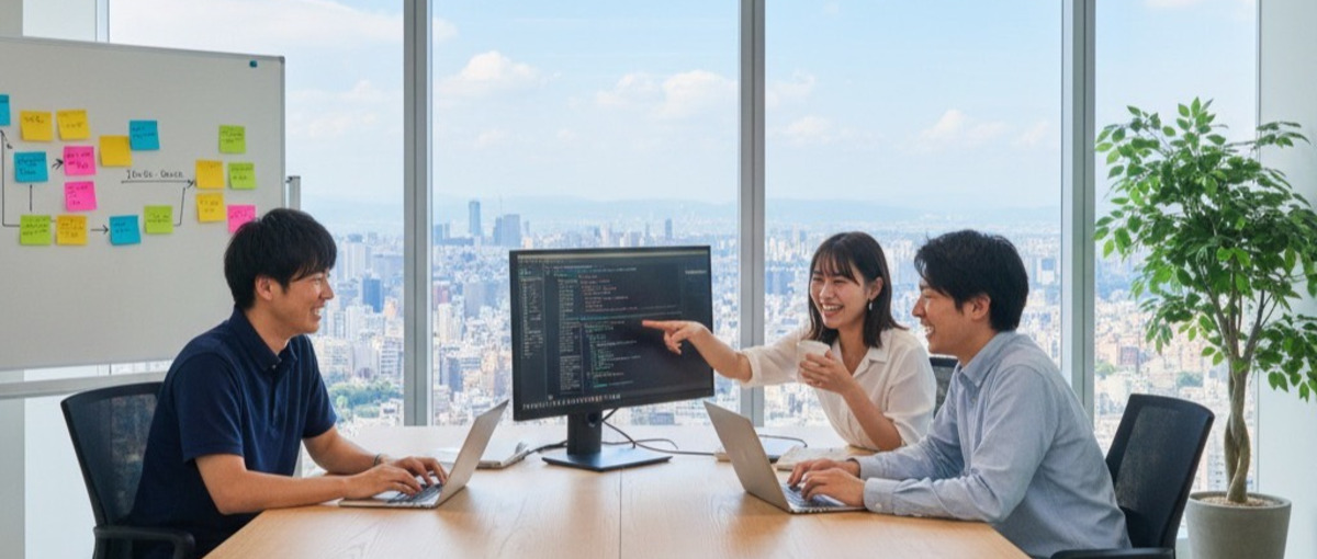 充実のサポートと長期間の研修でエンジニアになれる！！